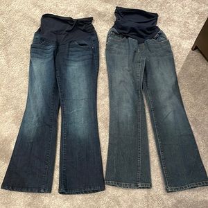 Maternity jeans - size Small Petite (estimated 4-6P)